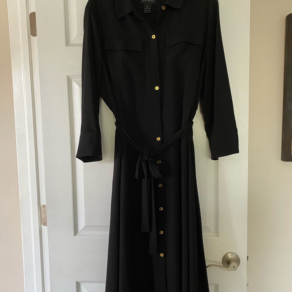 investments | long dress | black | 18